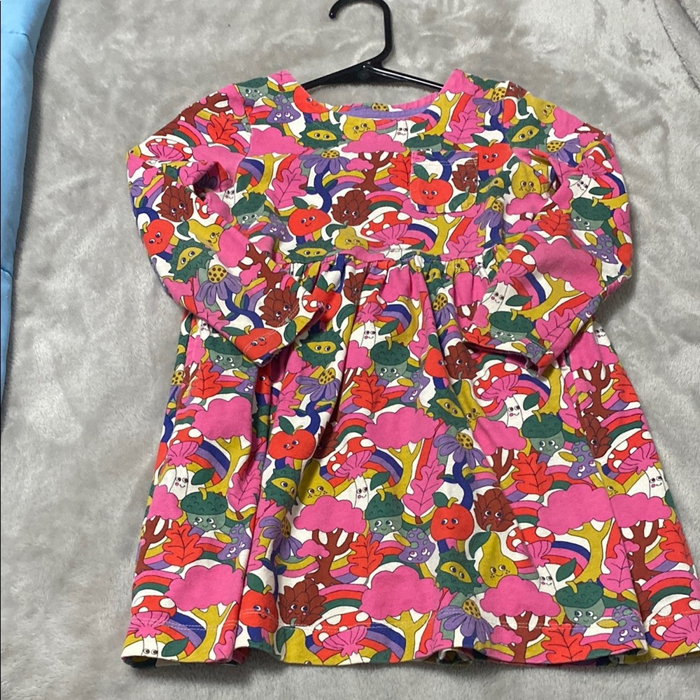 Mini Boden Kids Dress - Pink and Multicolor